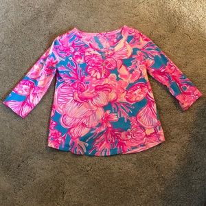 Lilly pulitzer girls cotton top
